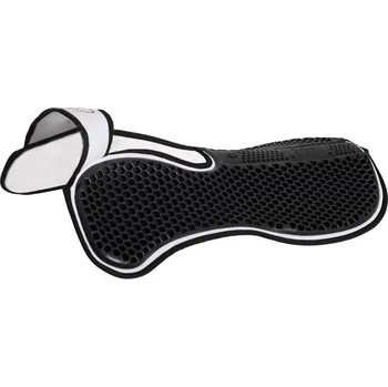 Gelová podložka Acavallo Hexa Gel Microfleece Hnědá