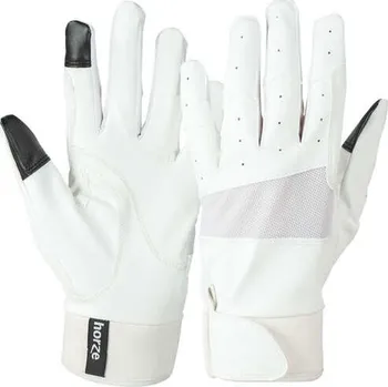 Jezdecké rukavice Jezdecké rukavice HORZE Stretch Bílá 10