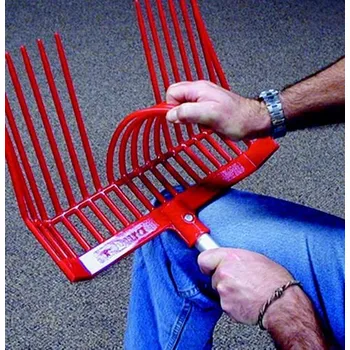 Síť na seno Vidle na koňský hnůj bez násady DuraFork Zelená