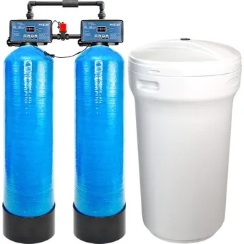 vodní filtr Dvojitý průmyslový změkčovač vody HydroSoft 240D2-HYS1 1" 240D2/HYS1