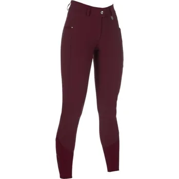 Jezdecké kalhoty Jezdecké rajtky LAURIA GARRELLI Livigno fullgrip Bordeaux 40