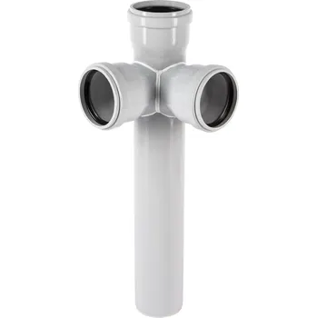 Kanalizační potrubí SKOLAN odbočka rohová DN 90/90/90 87° SKED