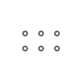 RC vybavení RC vrtulník OMP Hobby M5: Podložka 2,5x6x1