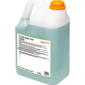 Mýdlo ALLEGRINI Italy Antibakteriální tekuté mýdlo 5L CLEAN SOAP FOR HANDS