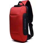 Ozuko outdoor batoh přes rameno s USB + zámek Boucher Červený 5L