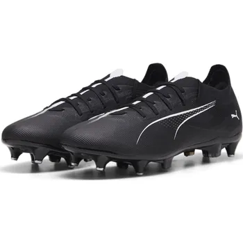 Kopačky PUMA Kopačky ULTRA 5 MATCH MxSG pro dospělé PUMA Black White 40 BÍLÁ|ČERNÁ