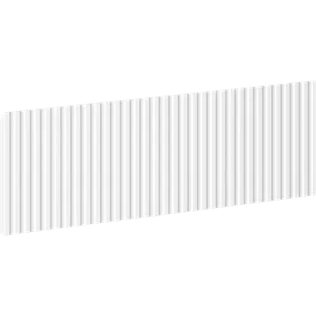 Koupelnový nábytek Mexen Rivel přední rýhovaný k tělu koupelnové skříňky 70 x 20 cm, bílý mat - 91A20-0700-235-1-01 Čela a dvířka skříněk