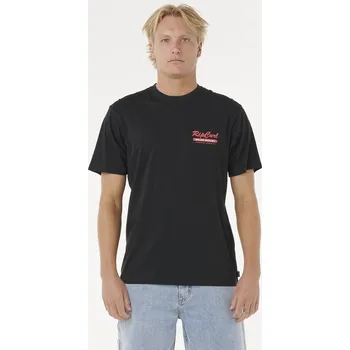 Pánské tričko Tričko Rip Curl BOARD BAKERY TEE Black velikost XXL