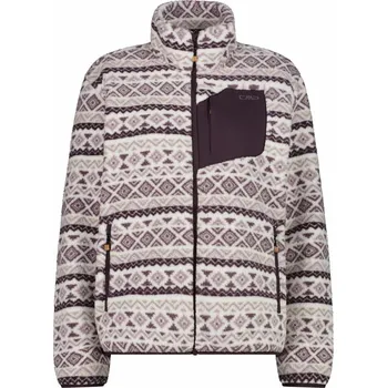 Pánská bunda CMP Tropea fleecová bunda - 0 - červená | béžová - 44