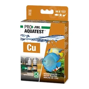 Akvarijní chemie JBL Rychlotest k určení obsahu mědi ProAquaTest Cu