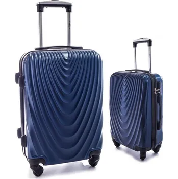 Modrá sada 2 skořepinových kufrů "Motion" - vel. M + L