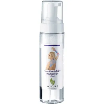 Čistící pěna pro přípravu pokožky před aplikací tejpů 200 ml - SCHUPP