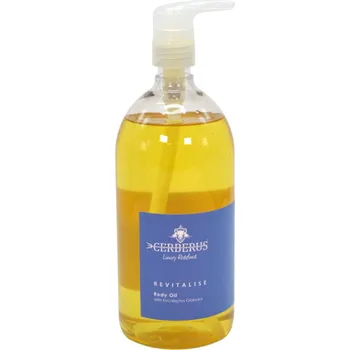 Masážní přípravek CERBERUS Masážní olej 1L REVITALISE (s australským eukalyptem)