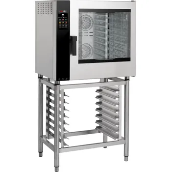 Vestavná trouba RED FOX Konvektomat 7x GN 1/1 MPDN 0711 X ERAM (pravá varianta) + ZDARMA změkčovač vody LT12 manuální