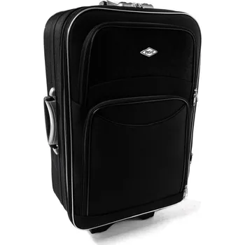 Černý nepromokavý cestovní kufr "Standard" - vel. XL