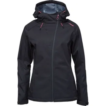 Dámská softshellová bunda Dámská softshellová bunda Head PERNILLA 2XL Černá, Růžová