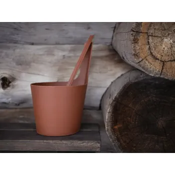 Saunový kbelík a naběračka Pisara od Rento