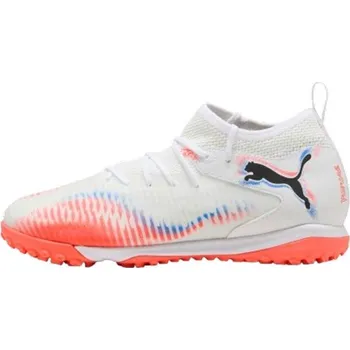 Kopačky Dětské turfy Puma FUTURE 8 MATCH TT + MID JR 5.5 Bílá, Oranžová, Černá