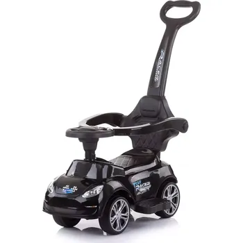 Odrážedlo CHIPOLINO Odrážedlo s vodící tyčí Turbo Black