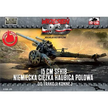 Plastikový model 15cm sFH 18 German Heavy Field Howitzer - First to Fight PL1939-079