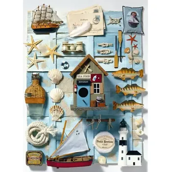 Puzzle RAVENSBURGER Puzzle Námořnický styl 500 dílků