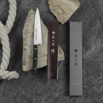 Kuchyňský nůž TOJIRO Gai Damascus 13,5 cm - univerzální japonský nůž z damaskové oceli