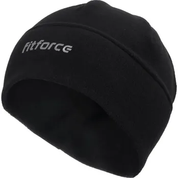 Čepice Běžecká čepice Fitforce CORLIO S/M Černá, Stříbrná