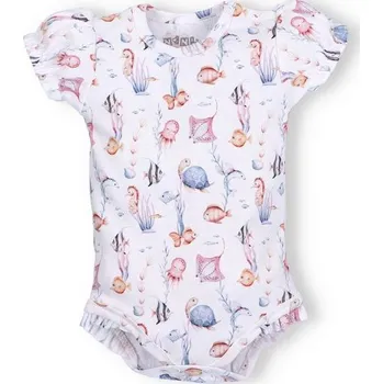 NINI Body krátký rukáv Ocean Girl MOŘSKÁ ZVÍŘÁTKA - 86