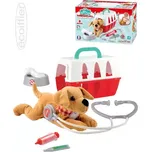 ECOIFFIER Baby kufřík pro veterináře set přepravní box s pejskem a lékařskými nástroji
