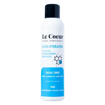 Pleťový krém Le Coeur Hydra tonik na obličej s biofermentem rýže, 150 ml