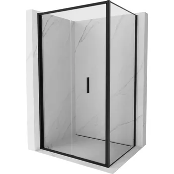 Mexen Exo skládací sprchový kout 90 x 95 cm, transparentní, černý - 816-090-095-70-00 Sprchové kouty