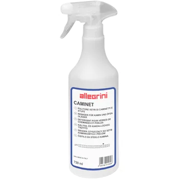 Vysavač na okno ALLEGRINI Italy CAMINET 750ml - čistič skla pro krby, kamna