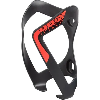 Košík na láhev PRO Cyklistický košík na láhev - AL BOTTLE CAGE - černá/červená