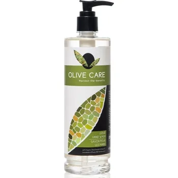 Dávkovač mýdla Tekuté mydlo 400ml OLIVE CARE (pumpičkový dávkovač MAGNET)