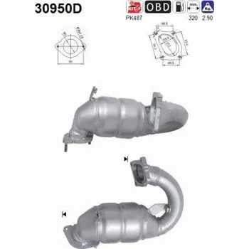 Katalyzátor Katalyzátor AS 30950D