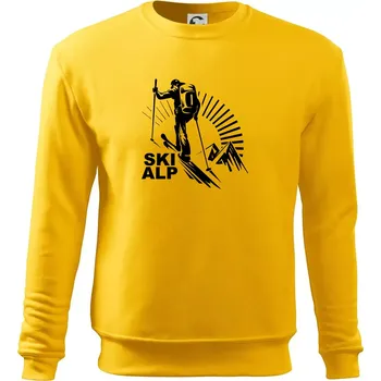 Pánská mikina Skialp trip - Mikina Essential pánská - L ( Žlutá )
