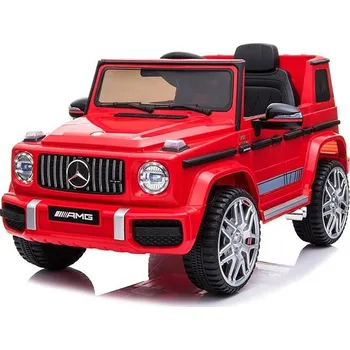 Dětské elektrovozidlo ELJET® Mercedes G63 AMG červené/red (4418-01) Červená