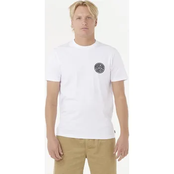 Pánská móda Tričko Rip Curl DRIFTER TEE White velikost S