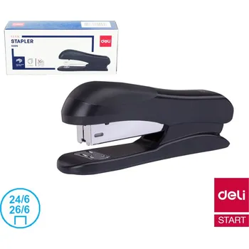 Sešívačka Deli E0305 černá