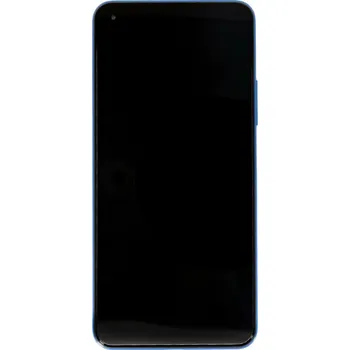 Displej s rámem pro Xiaomi 11 Lite NE 5G Blue (Service Pack - originální díl)