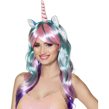 Karnevalová paruka Boland Dámská paruka jednorožec
