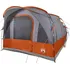 Stan vidaXL Kempingový stan tunel pro 3 osoby, šedý/oranžový