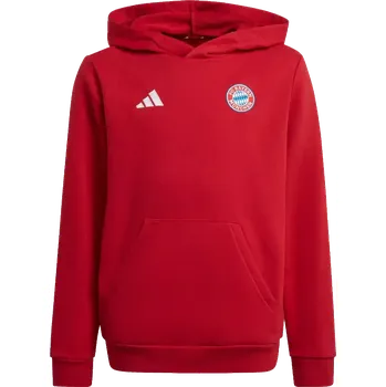 Chlapecká mikina Dětská mikina adidas FC BAYERN KIDS HD 128 Červená, Bílá