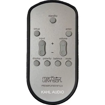 General MARK LEVINSON No.523 - náhradní dálkový ovladač