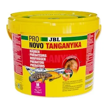 Krmivo pro rybičky JBL Hlavní krmivo PRONOVO TANGANYIKA FLAKES M, 5,5l