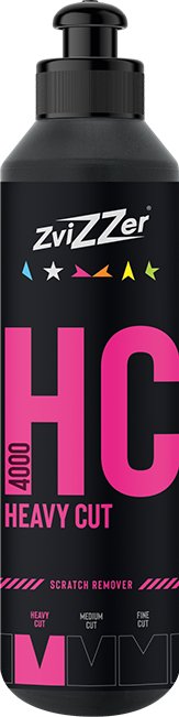 ZviZZer HC4000 Red Heavy Cut - řezná leštící pasta 250 ml