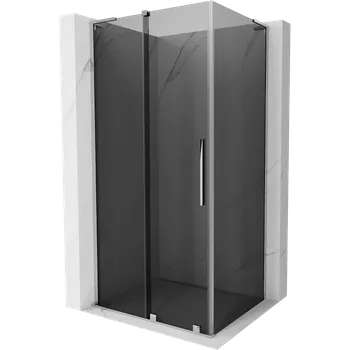 Mexen Velar L sprchový kout posuvný 110 x 75 cm, grafit, chrom - 871-110-075-43-01 Sprchové kouty