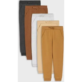 Sinsay - Kalhoty 5 pack - hnědá - 757EY-88X - 757EY-88X-128