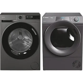 Set domácích spotřebičů Set pračky a sušičky Set Candy BR 47SBL8G-S + Candy RP4 H7A2TRER-S