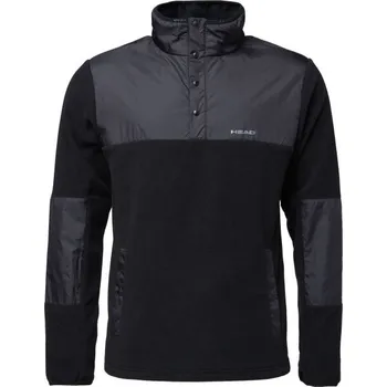 Pánská mikina Pánská mikina Head TERREL L Černá, Tmavě šedá, Stříbrná